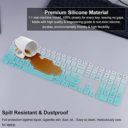 Yongmai Keyboard Cover Silicone For Logitech Craft, Keyboard Cover For Logitech Mx Keys Advanced Wireless Illuminated Keyboard,