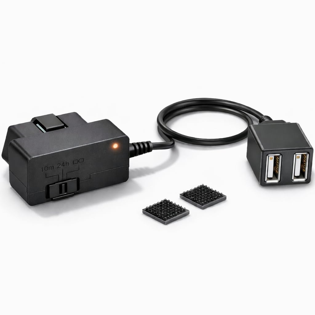 0101253023 Constant Power Cable for Garmin Dash Cam 46 47 56 57 66W 67W, Live, Mini, Mini 2 3, Tandem, X110, X210, X310, DashC