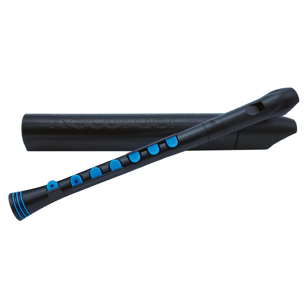 Recorder+ Black/Blue with hard case (6)