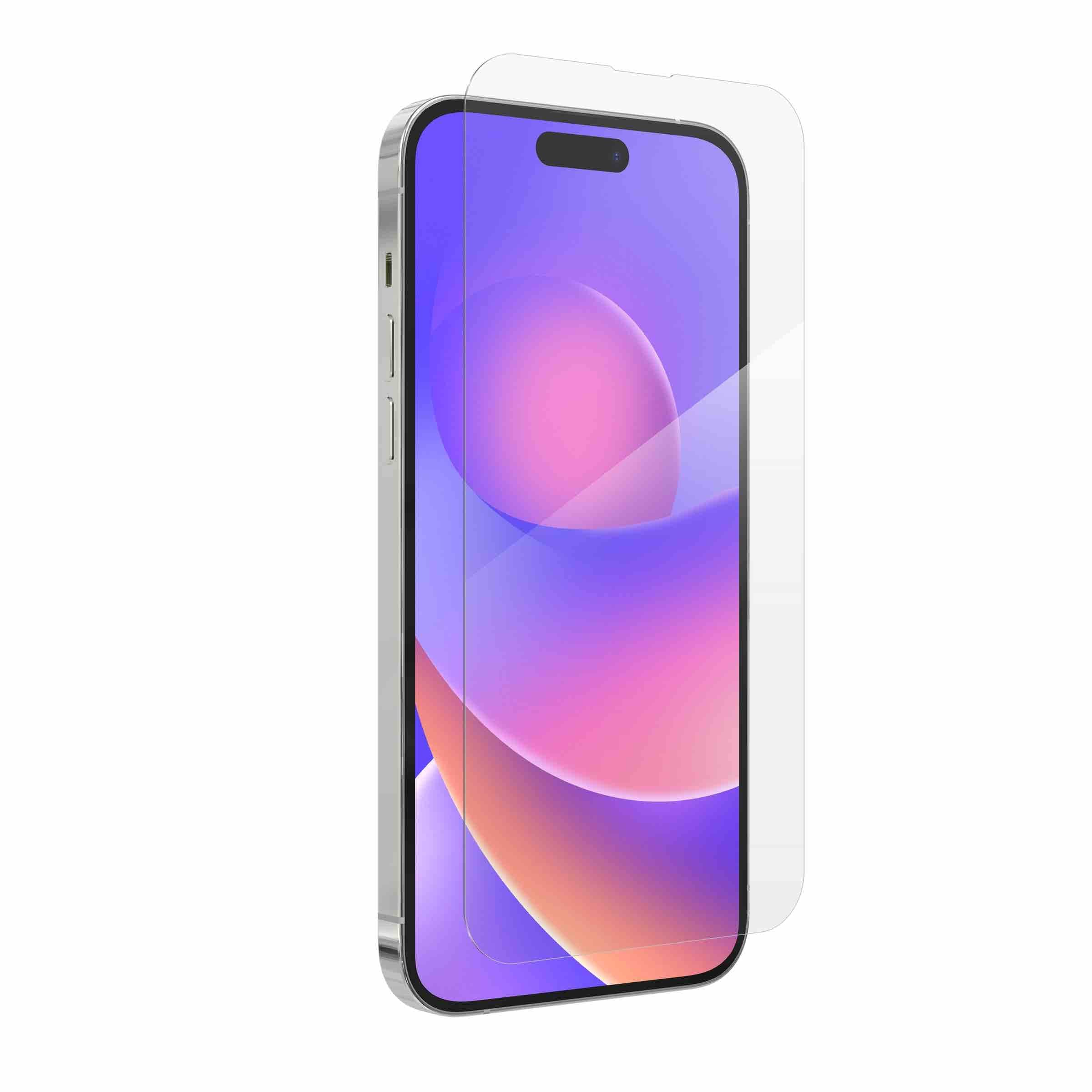 Zagg Invisibleshield Glass Xtr2 Screen Protector For Iphone 14 Pro   Dynamic Island Compatible, With New Anti Reflective Technol