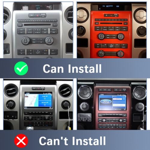 Ewlsac Car Radio Stereo For Ford F150 2009 2014 Android 13 9 Inch Screen Car In Dash Gps Navigation Ram 2Gb Rom 32Gb Wireless Ca