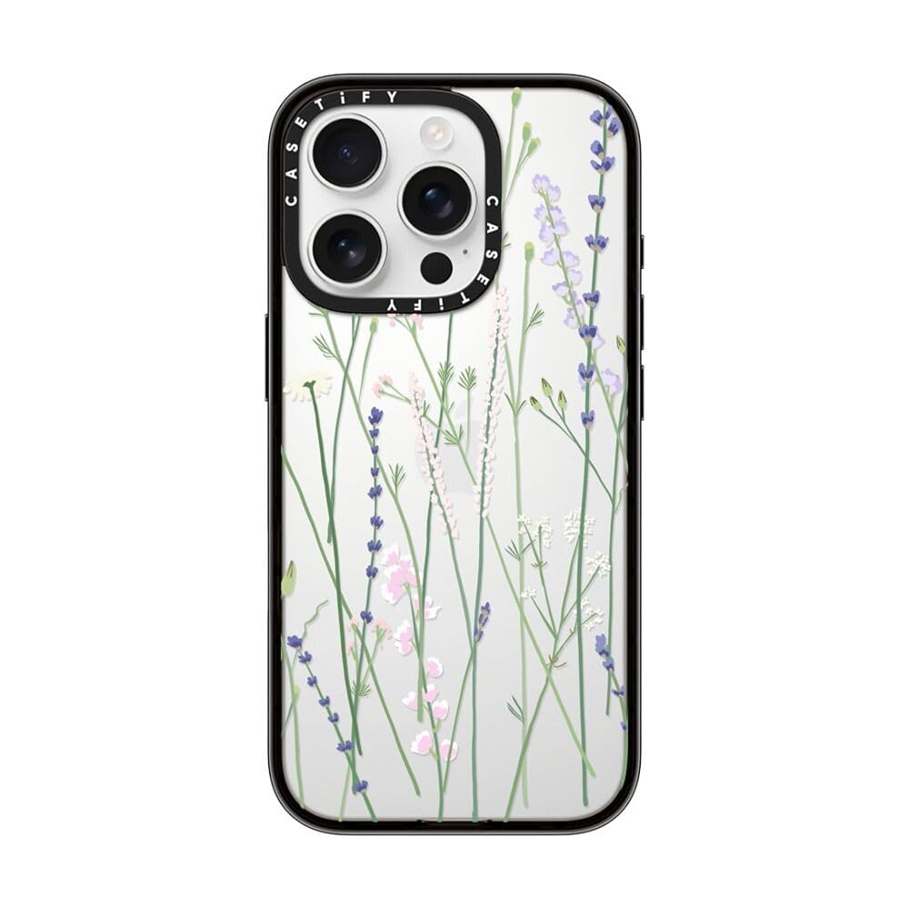 Casetify Compact Case For Iphone 16 Pro [Lightweight / 4 Ft. 2X Military Grade Drop Protection/Slim]   Gigi Garden Florals   Cle