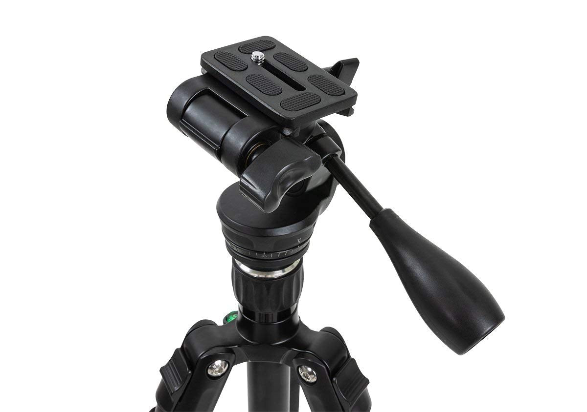 Celestron Hummingbird Fast Action Pan Tilt Head Tripod   Excellent Choice For A Spotting Scope, Binocular Or Camera, Black (8205