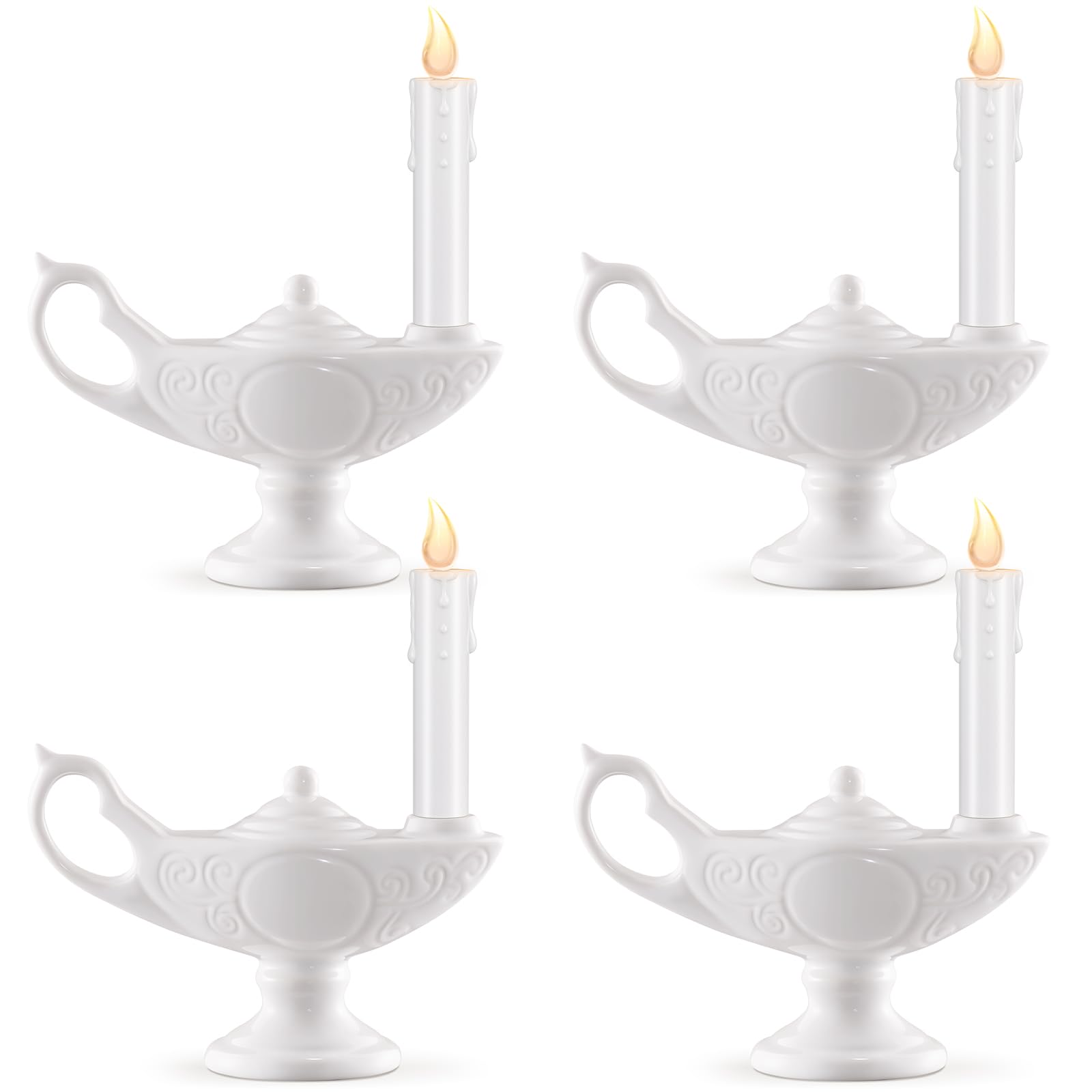 Teenyyou 4 Pcs Nurse Graduation Lamp Nursing Lamp for Pinning Ceremony Battery Powered Nightingale Lamps Nurse Week Gift LED Can