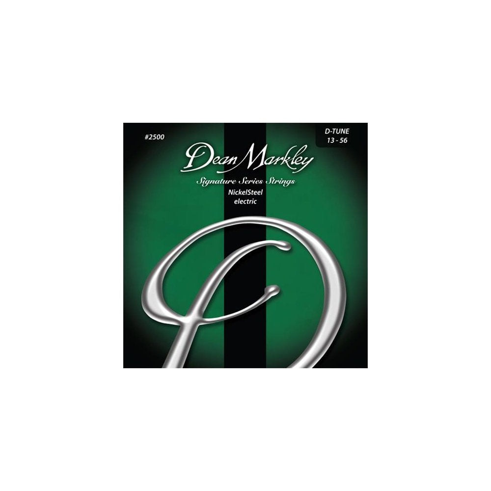 Dean Markley Signature Series Dtune Electric Guitar Strings 13-56, 2500, Medium