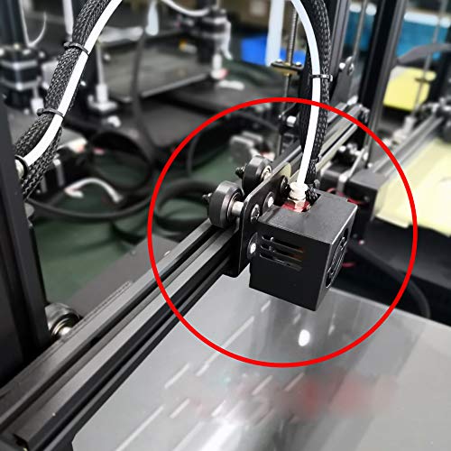 1Set Cr10 3D Extruder Back Support Plate With Pulley Extruding Backplate For Creality Ender 3 Ender 3S Ender 3 Pro Cr 10 Cr 10S