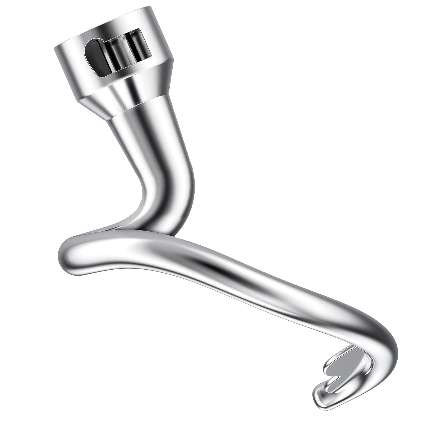 Spiral Dough Hook Replacement For Kitchenaid 4.5/5 Qt. Tilt Head Stand Mixers, 18/8 Stainless Steel K45Dh Dough Hook For Kitchen