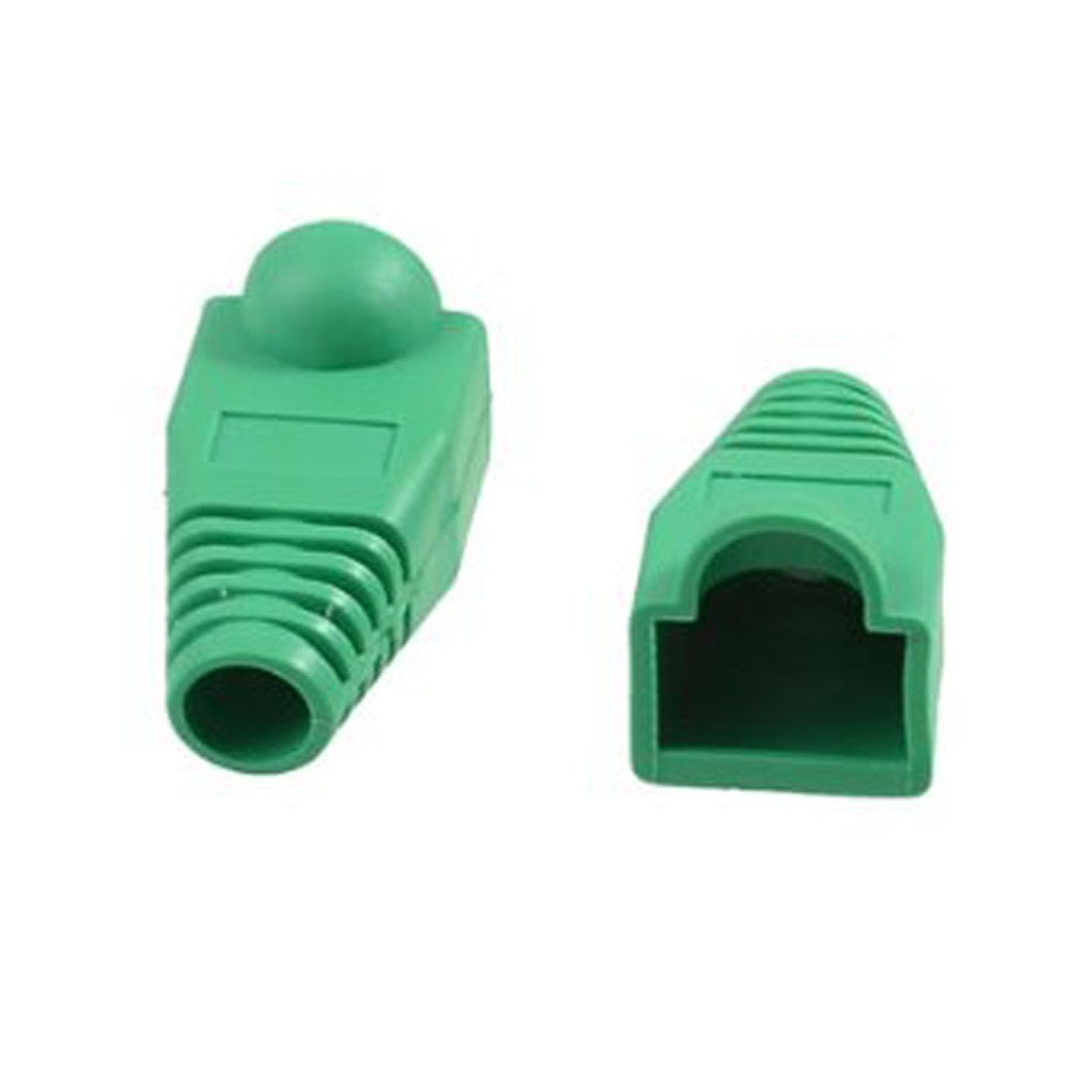 Soft Plastic Ethernet Rj45 Cable Connector Boots Cover Strain Relief Boots Cat5 Cat5E Cat6 Cat6E 100Pcs By Copapa (Gree)