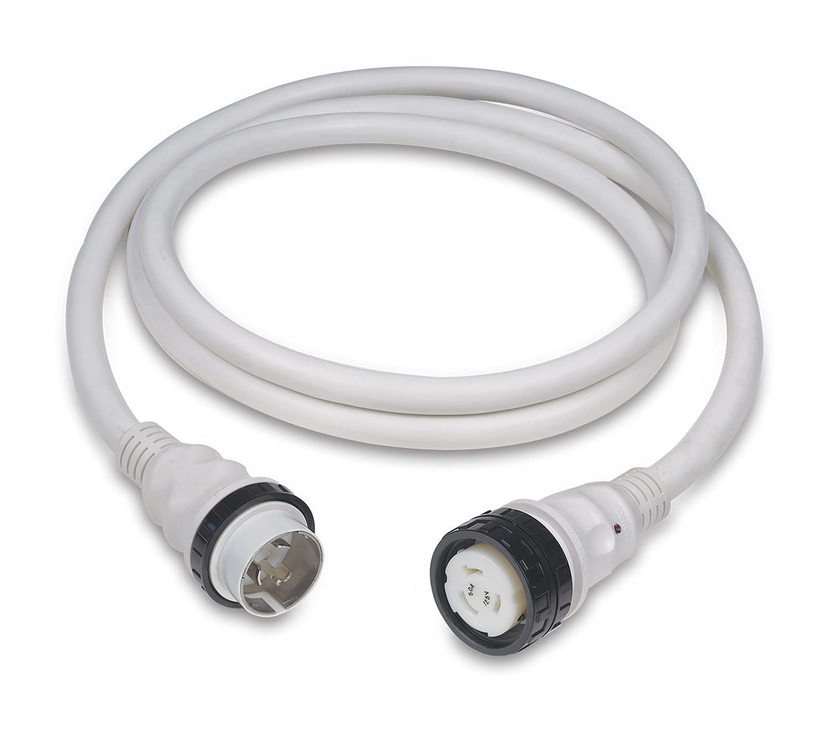 Marinco 6152Sppw Cordset, 50A 125/250V, 50', White