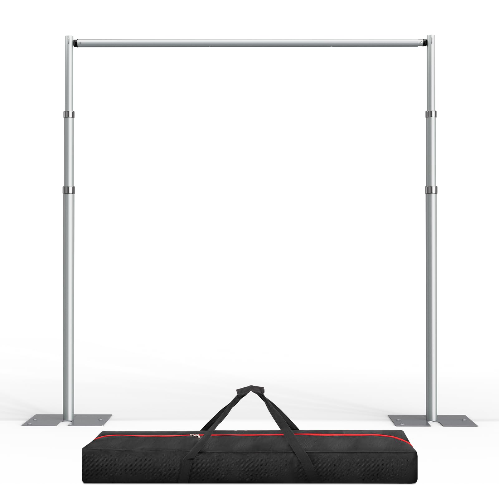 Emart Pipe And Drape Backdrop Stand Kit, Backdrop Stand Heavy Duty 8.9Ftx10Ft, Adjustable Metal Frame For Backdrop, Background S