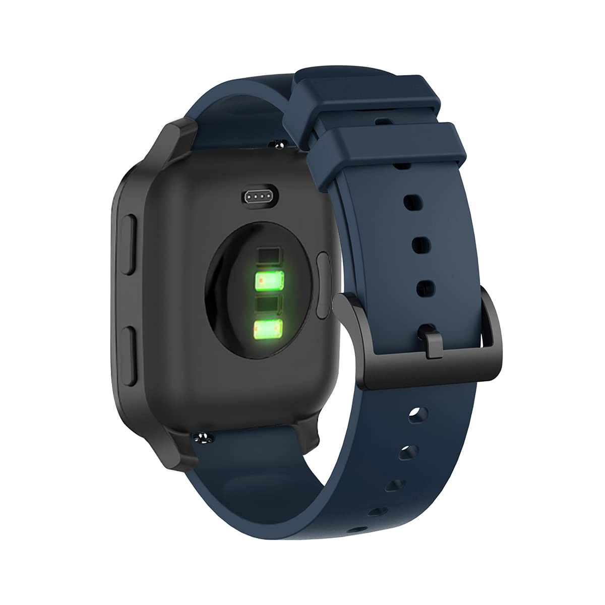 Tencloud Band Compatible With Amazfit Active 2 Active Gtr Mini Smart Watch Bands Silicone Wristbands (Navy,Black,Purple,White,Pi