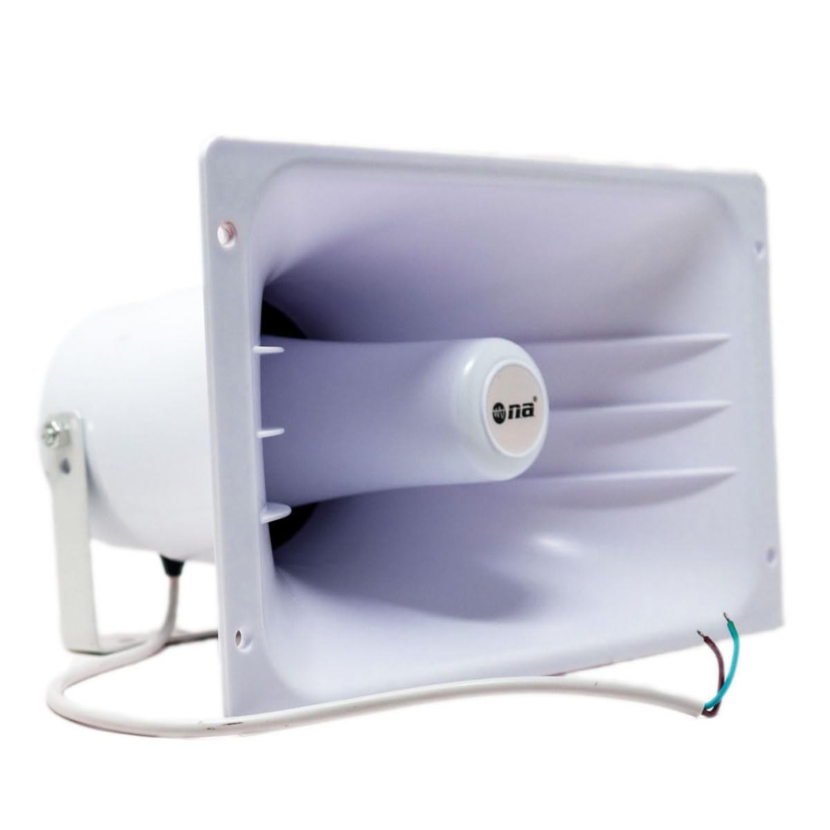 Pa Power Horn Speaker 50W Rms Indoor Outdoor 100 Watt Max Power 1 Pack