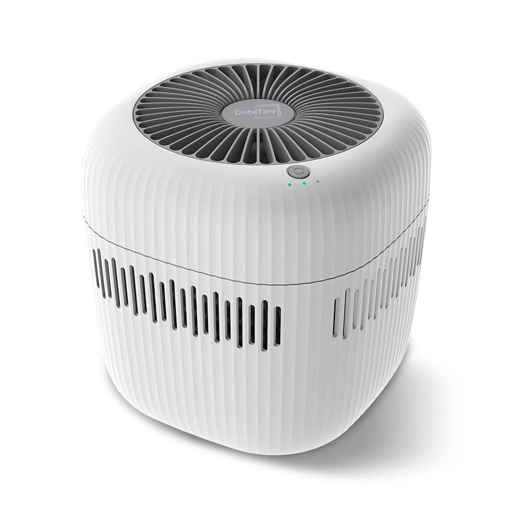 Dobetiny Humidifiers For Bedroom,No Mist Evaporative Humidifier(2.5L), Replaceable Filter With Adjustable Night Light,Auto Shut 