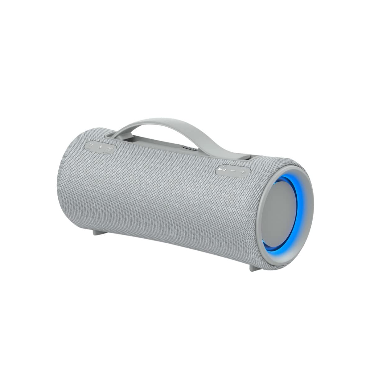 Sony SRS XG300 X Series Wireless Portable Bluetooth Party Speaker (Light Gray) Bundle with Hard Travel Case (2 Items)