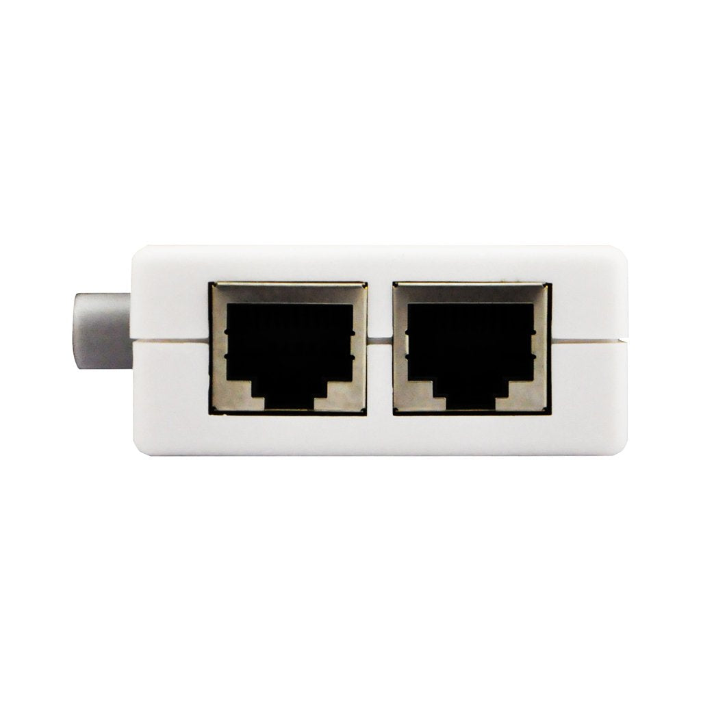 Ikkegol Mini 2 Port Rj45 Network Key Press Switch Splitter Selector Box 100M 2 In 1 Out Or 1 In 2 Out