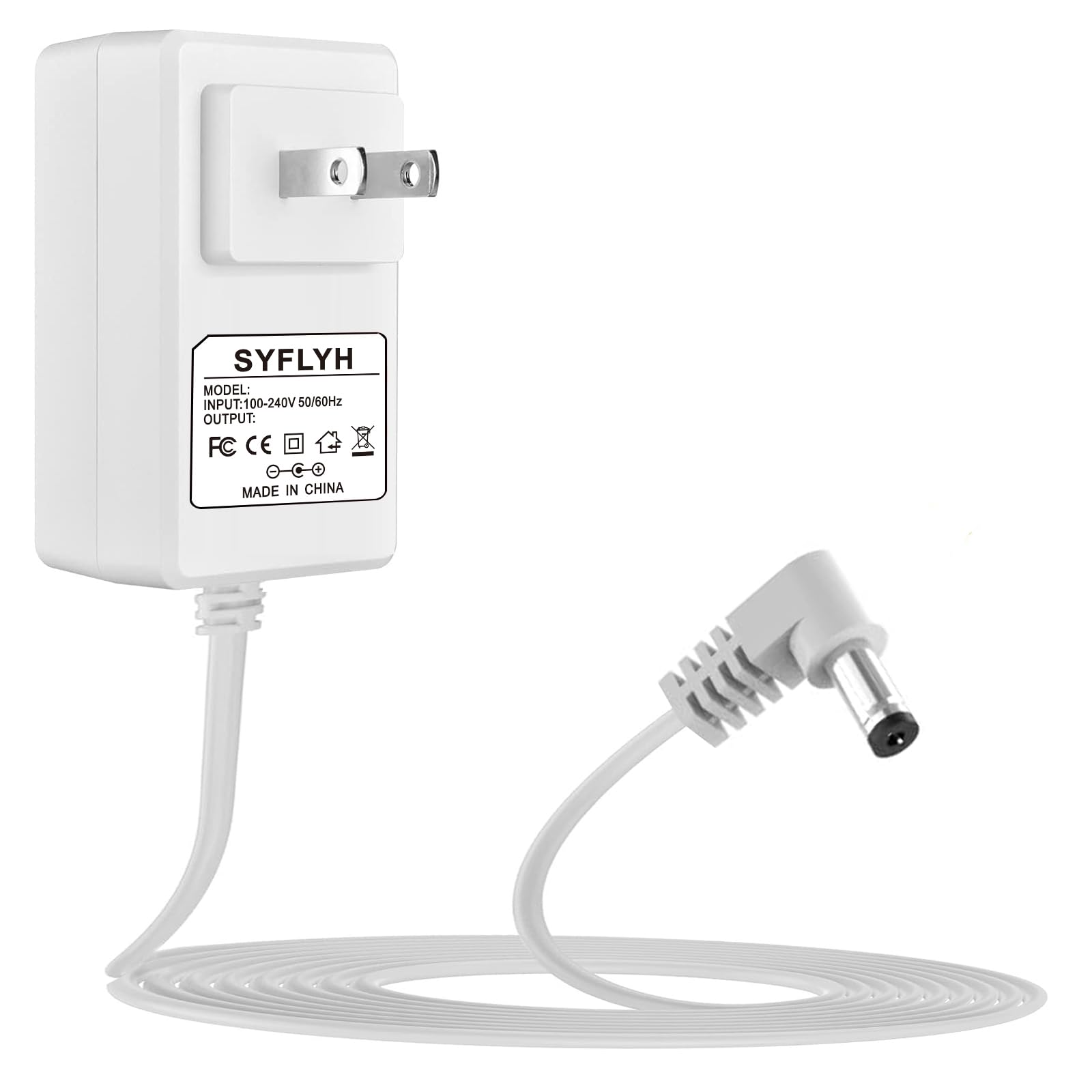 12V Power Cord for Levoit Core Mini Air Purifier Compatible with Levoit LAPC161WUS LAPC161KUS LAPC161WUS LAPC161KUS Charger 