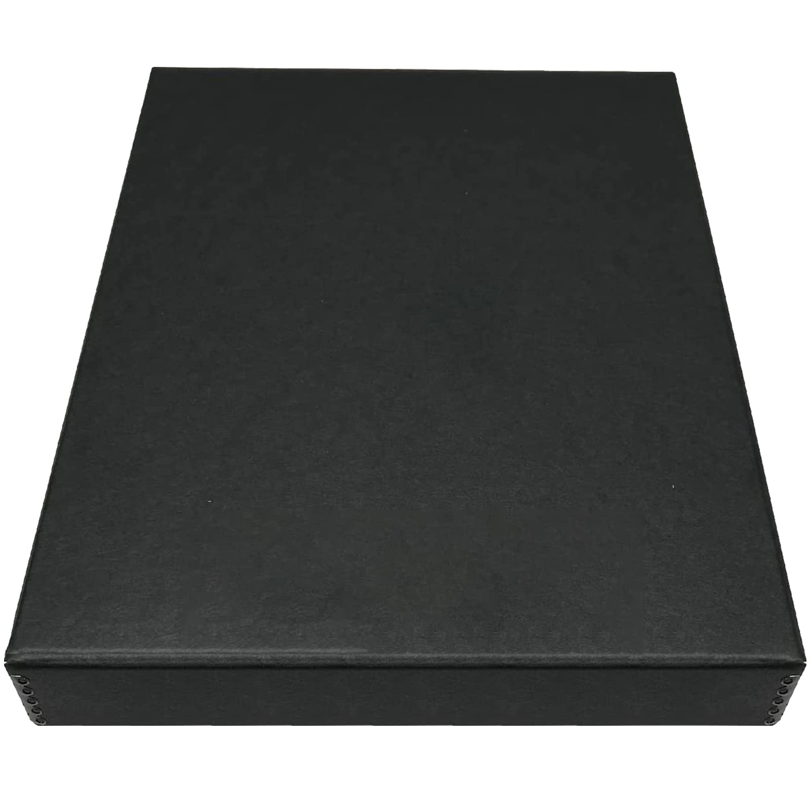 Golden State Art, Archival Folio Storage Box 16X20, Clamshell Design With Metal Edge, Preserve And Store Photos Documents Cards Prints Arts And Crafts Diy, Black