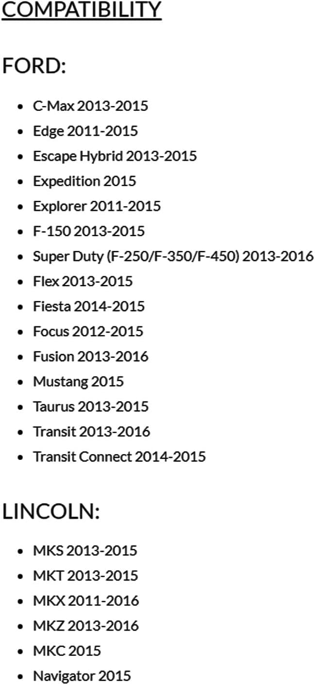 2024 Navigation Sd Card A15 Compatible With Ford/Lincoln Usa/Canada Gps Map Update Gm5T 19H449 Aj