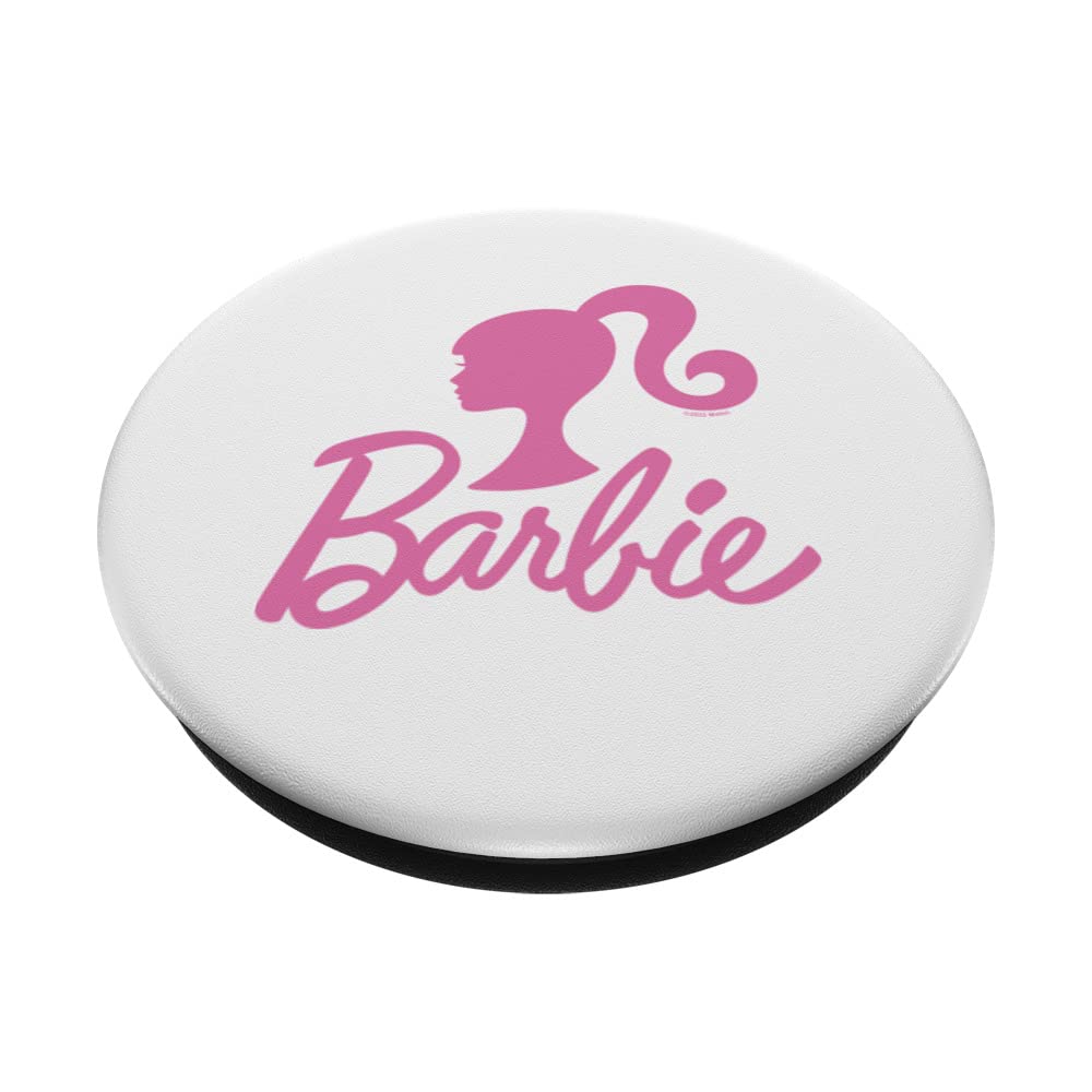 Barbie   Barbie Pink Logo Popsockets Standard Popgrip