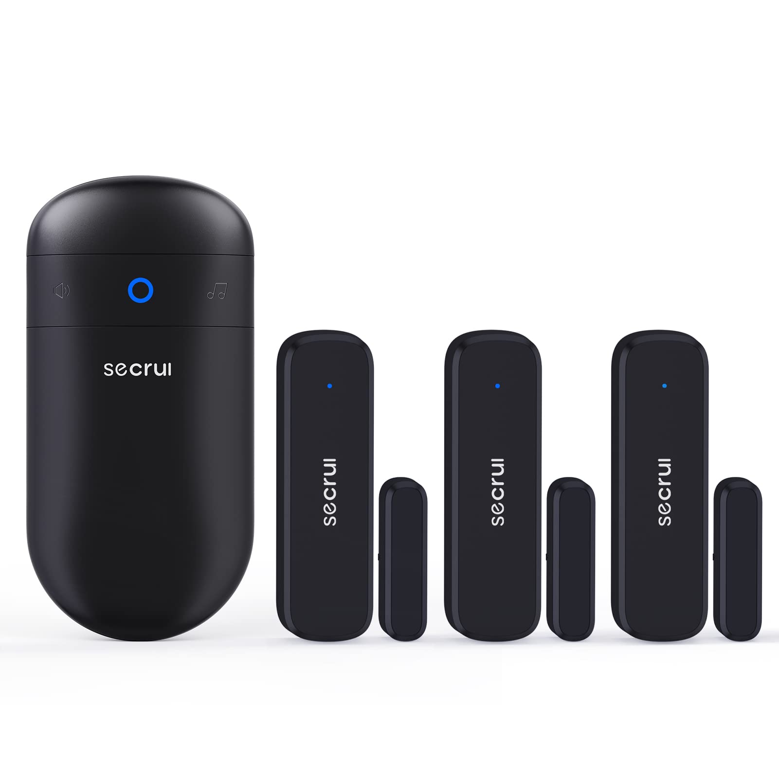 Door Chime, Door Sensor Chime For Door Opens   Door Ringer With 500Ft Operating Range 52 Chime 110Db Led Indicators  Entry Alert