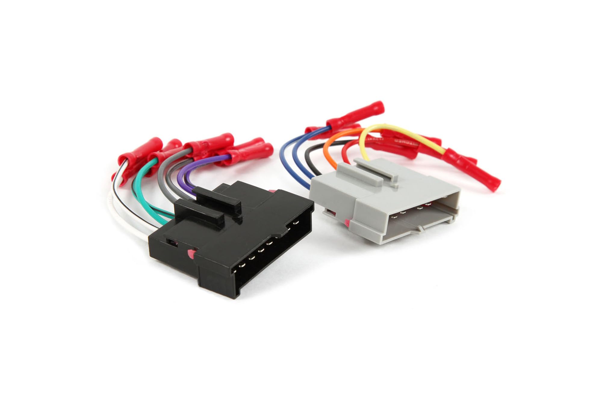 Scosche FD02BCB Car Stereo Wiring Harness with Crimp Connectors Compatible with Select Non Amplified 1985 2004 Ford, Lincoln, Mazda, Mercury and Nissan   Check Vehicle List in Images for Your Model