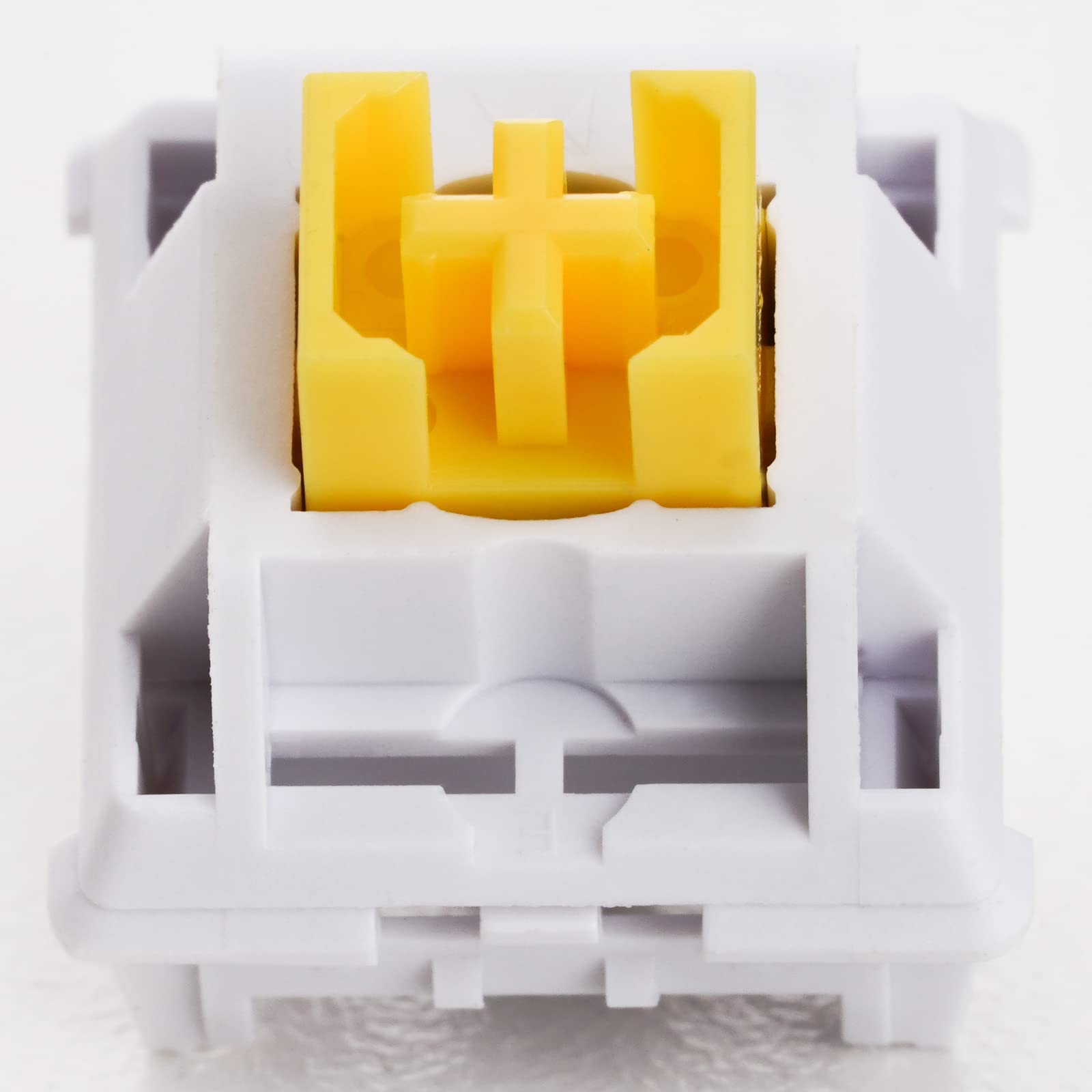 Ws Yellow Mechanical Keyboard Linear Lubed Switches(35Pcs)