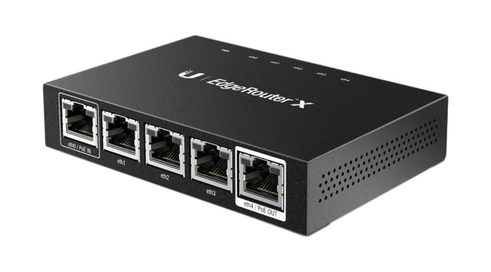Ubiquiti Networks Edgerouter X, 4Port Gigabit Router, Erx (Router, Erx)