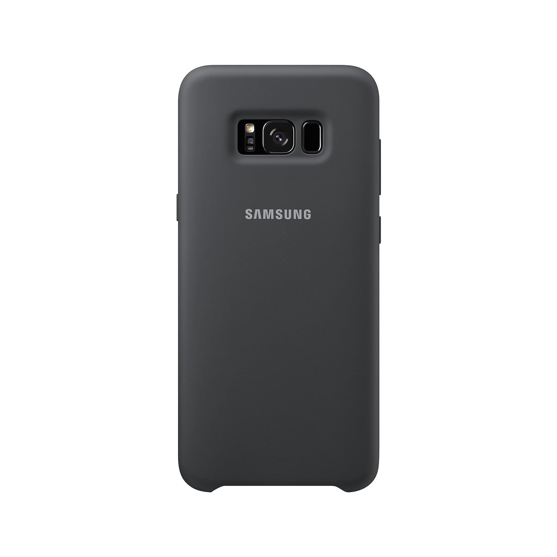 Samsung Galaxy S8+ Silicone Protective Cover, Dark Grey