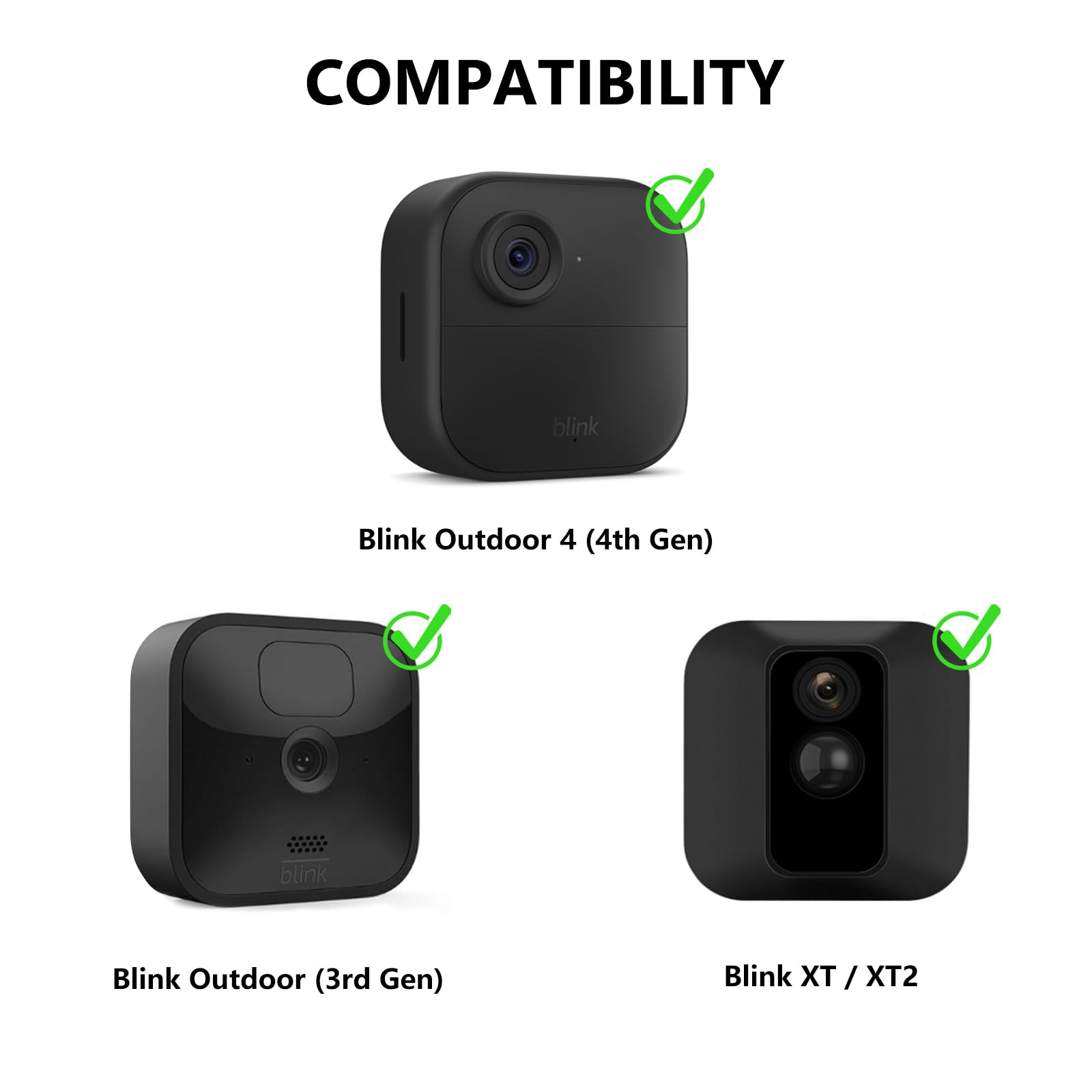 Gutter Mount For Blink Outdoor 4 (4Th Gen)/(3Rd Gen) & Blink Xt / Xt2 Camera, Adjustable Weatherproof Aluminum Alloy Mount Brack