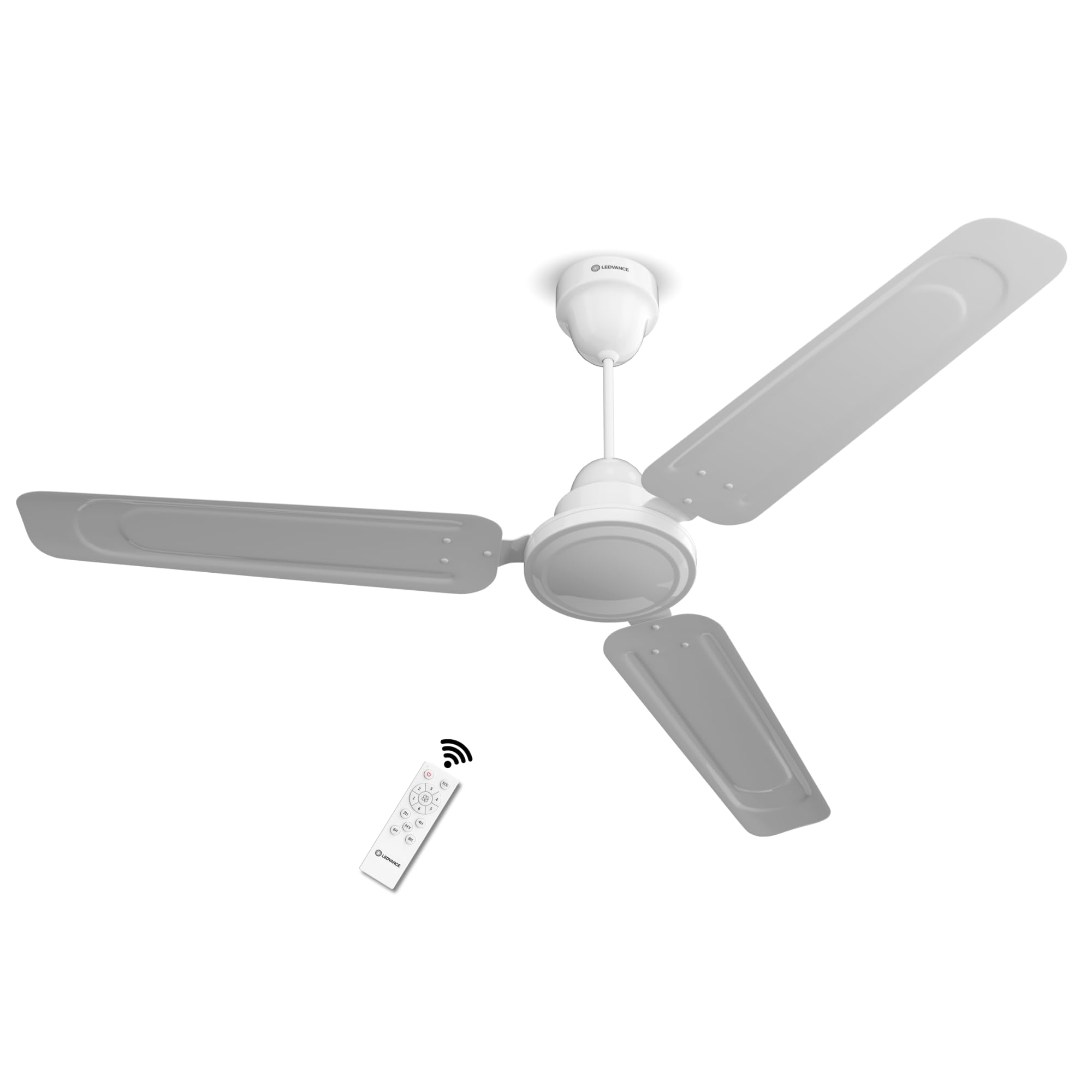 Ledvance Aero Master Neo Bldc Fans Ceiling 1200Mm With Remote | Ceiling Fan For Living Room | 5 Star Ceiling Fan | 50% Energy Sa