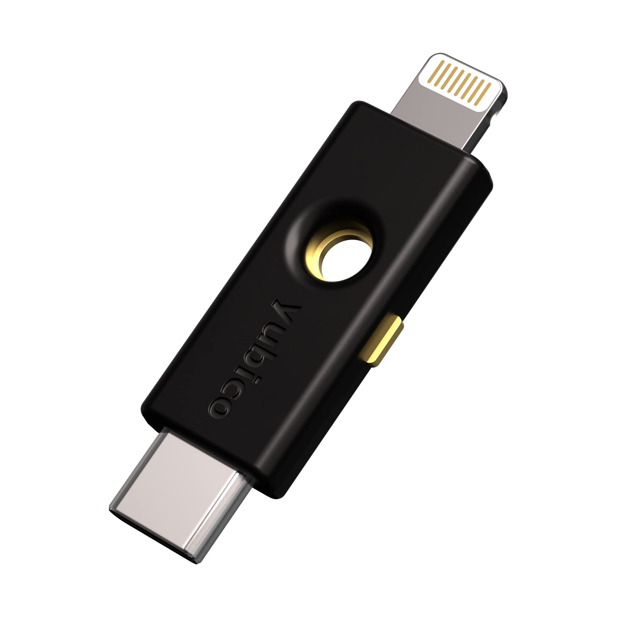 Yubico   Yubikey 5Ci   Two Factor Authentication Security Key For Android/Pc/Iphone, Dual Connectors For Lighting/Usb C   Fido C