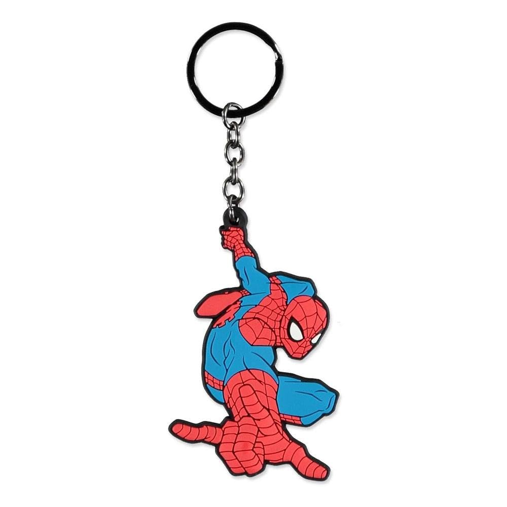 Difuzed spiderman - porte-cl  s en caoutchou