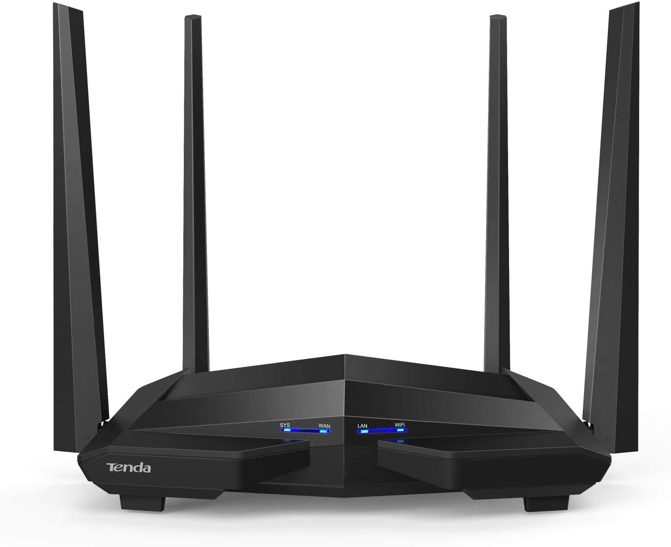 Tenda AC1200 Dual Band Smart WiFi Router, Gigabit Ethernet(AC10U)