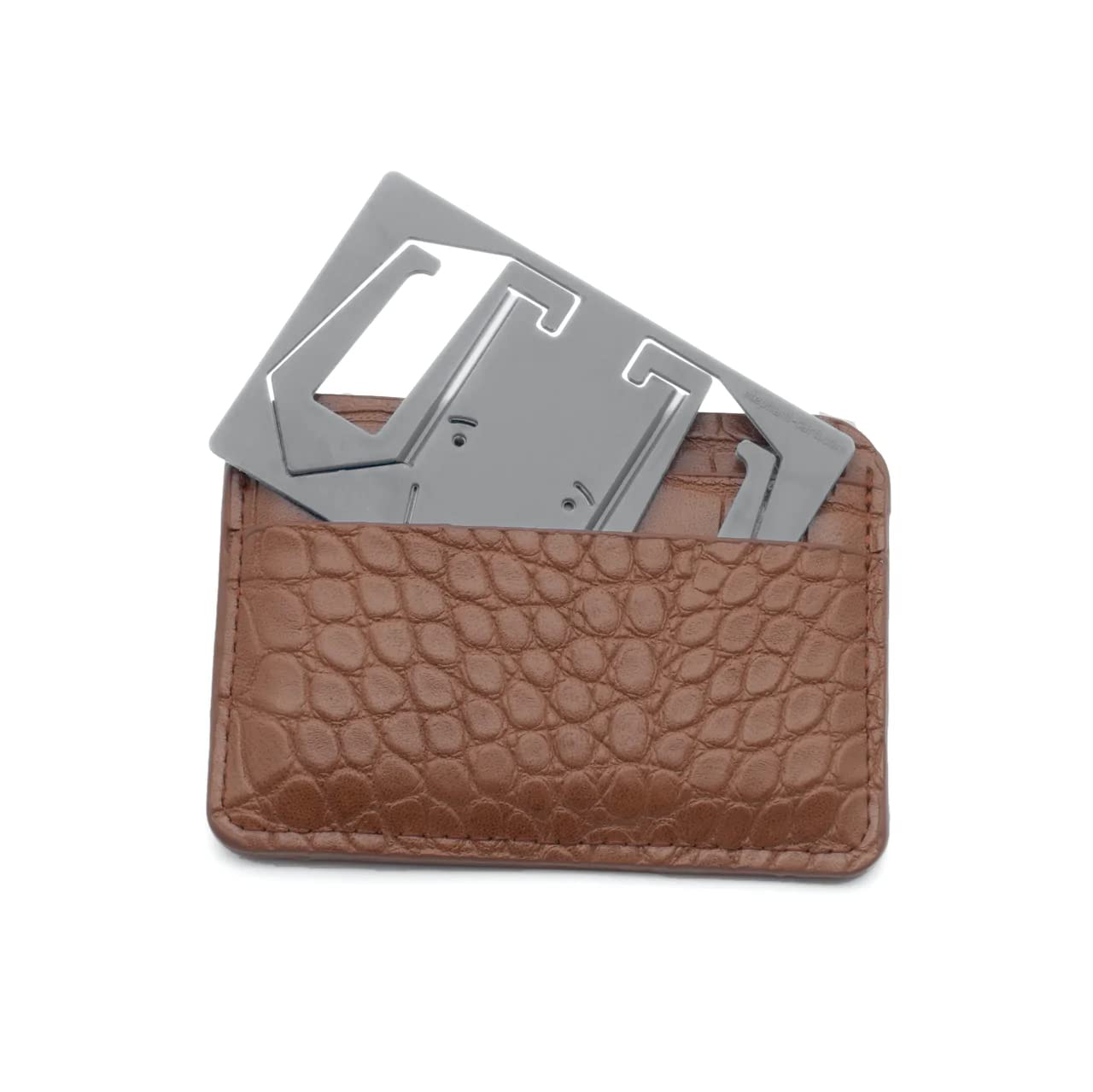 Elephant Card Iphone Holder In Credit Card Size   Continuity Camera Mount   Attach To Apple Laptop   Phone As Webcam (Blue)