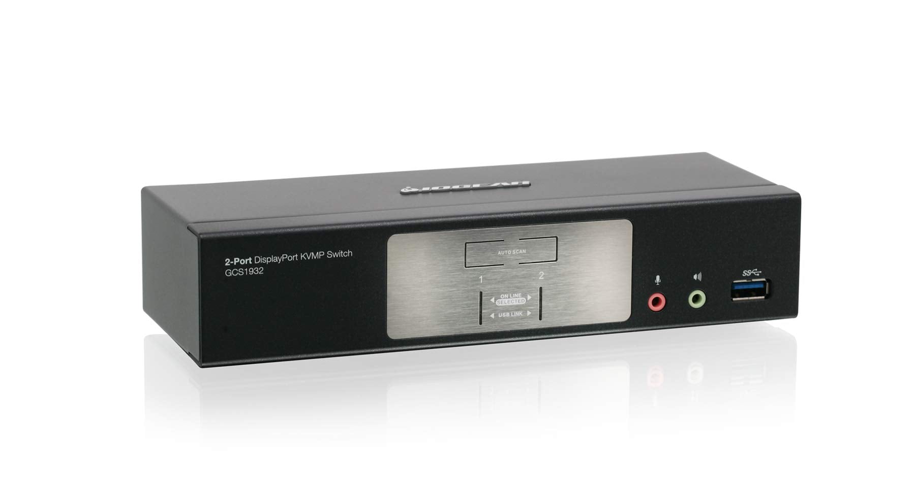 2 Port 4K Displayport Kvmp With Usb 3.1 Gen 1 Hub And Audio (Taa) Gcs1932