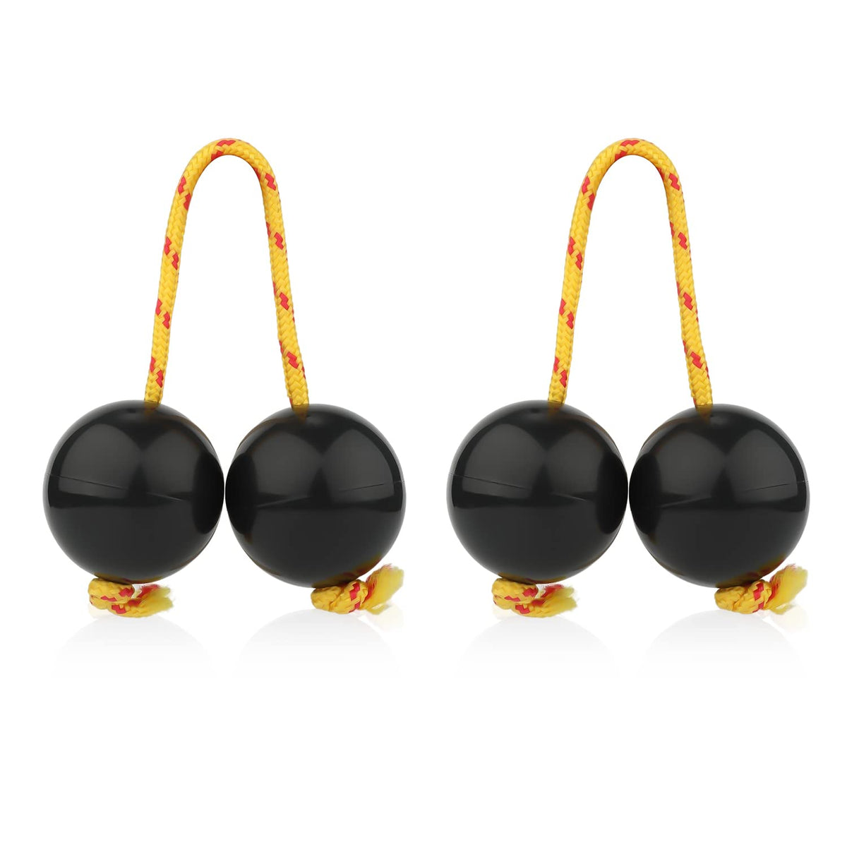 2 Pack Aslatuas Rhythmic Ball, Kashaka Shaker Instrument Classical African Shaker Rattle Hand Percussion For Kids Adults Beginne