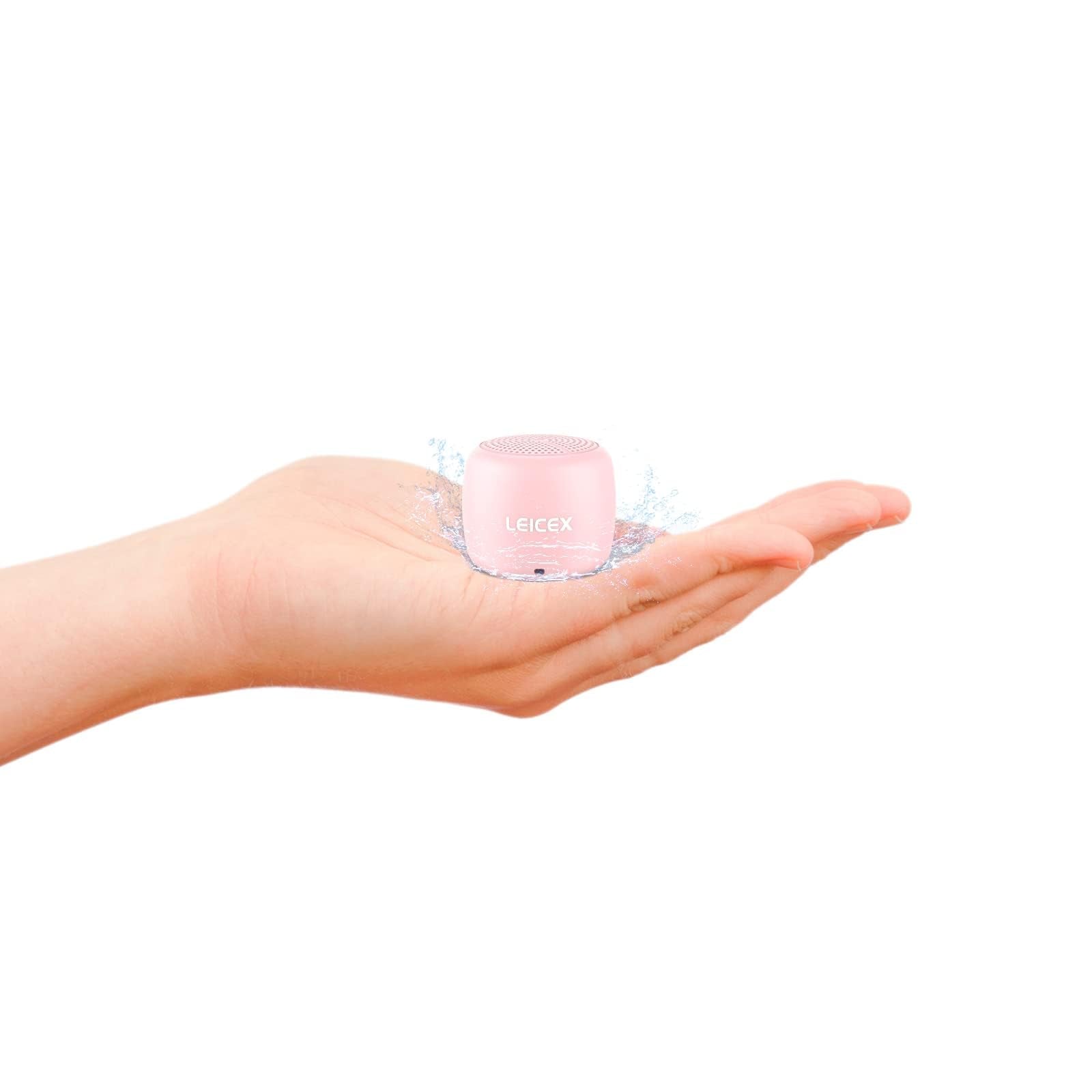 Leicex Portable Mini Bluetooth Speaker, Small Wireless Speaker With Pocket Design,Ip67 Waterproof,Perfect Mini Speaker For Showe