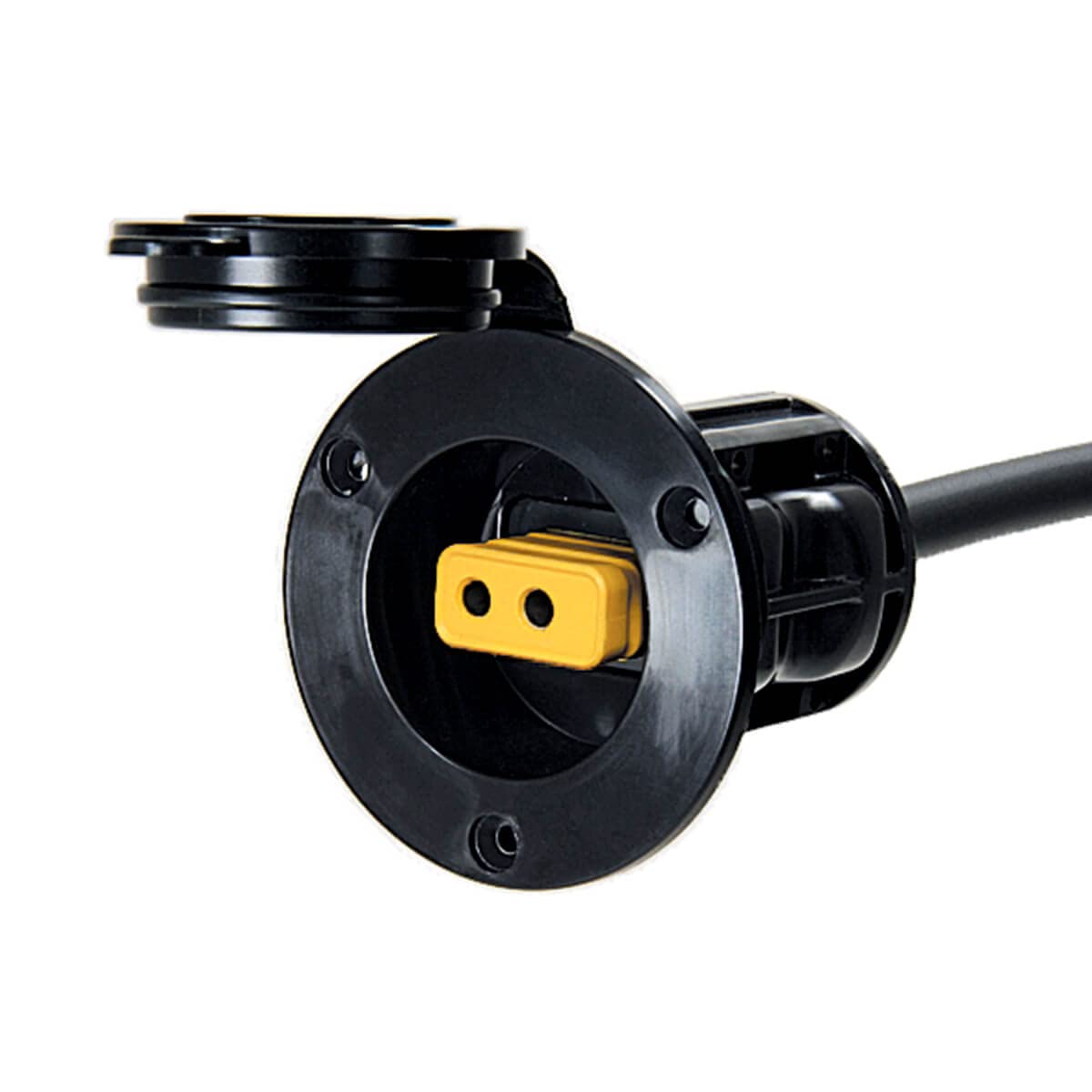 Cannon Flush Mount Power Port (Black),WBEEAB001M5TFGM
