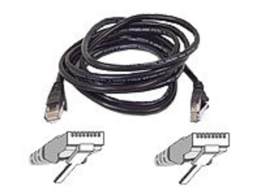 Belkin A3L791 06 Blk S Rj45 6 Feet Rj 45 Male Network Connector Cable   Black