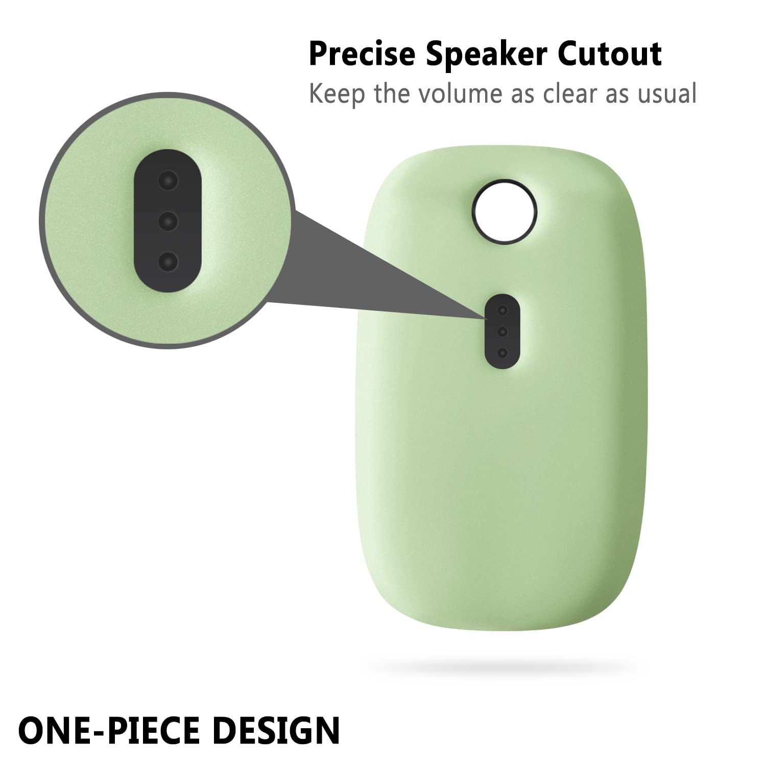 Geiomoo Silicone Case Compatible With Tile Pro 2022, Protective Cover With Carabiner (Luminous Green)