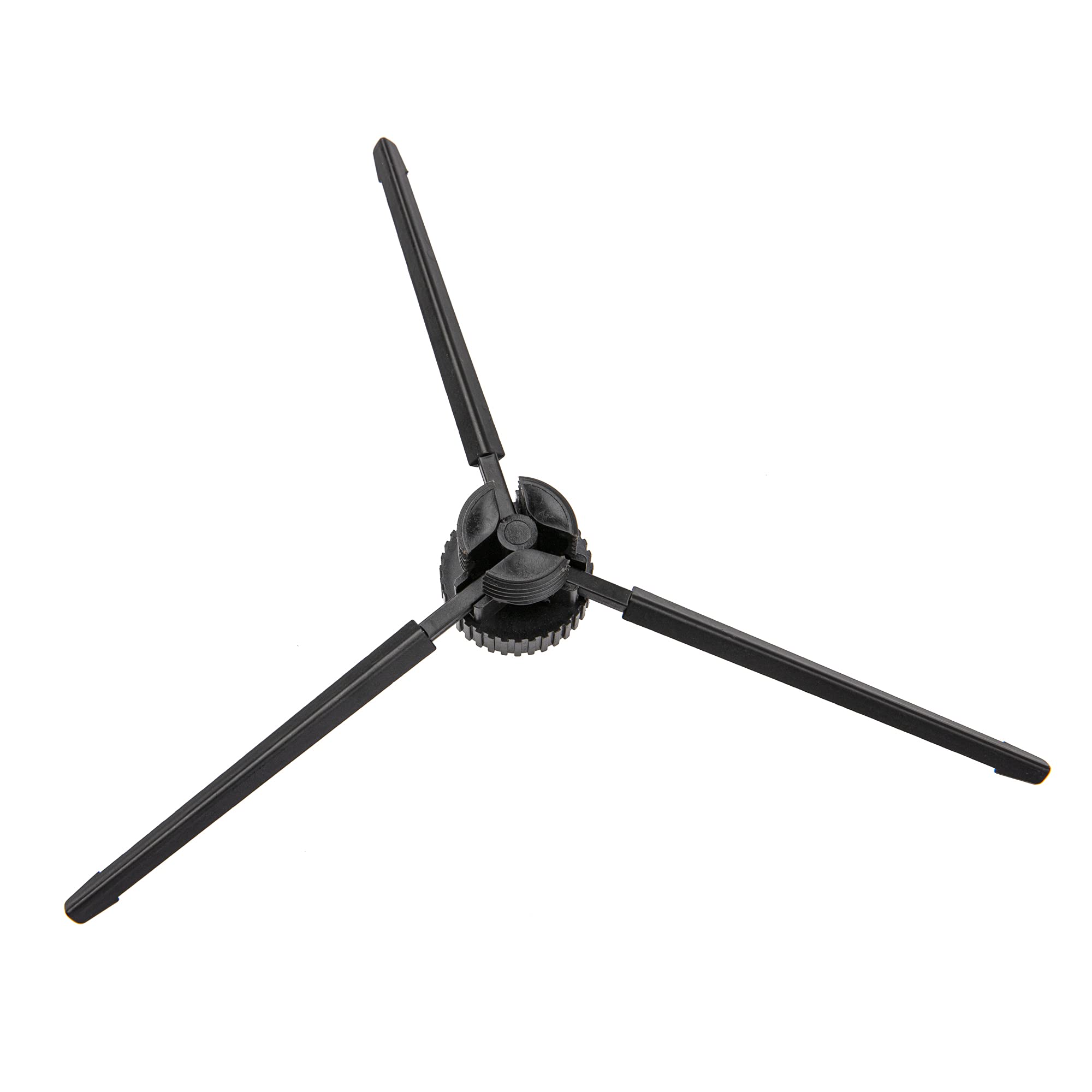 1Pcs Yootones Flute Clarinet Stand Foldable Tripod Holder Compatible With Wind Instrument Accessory (Black)