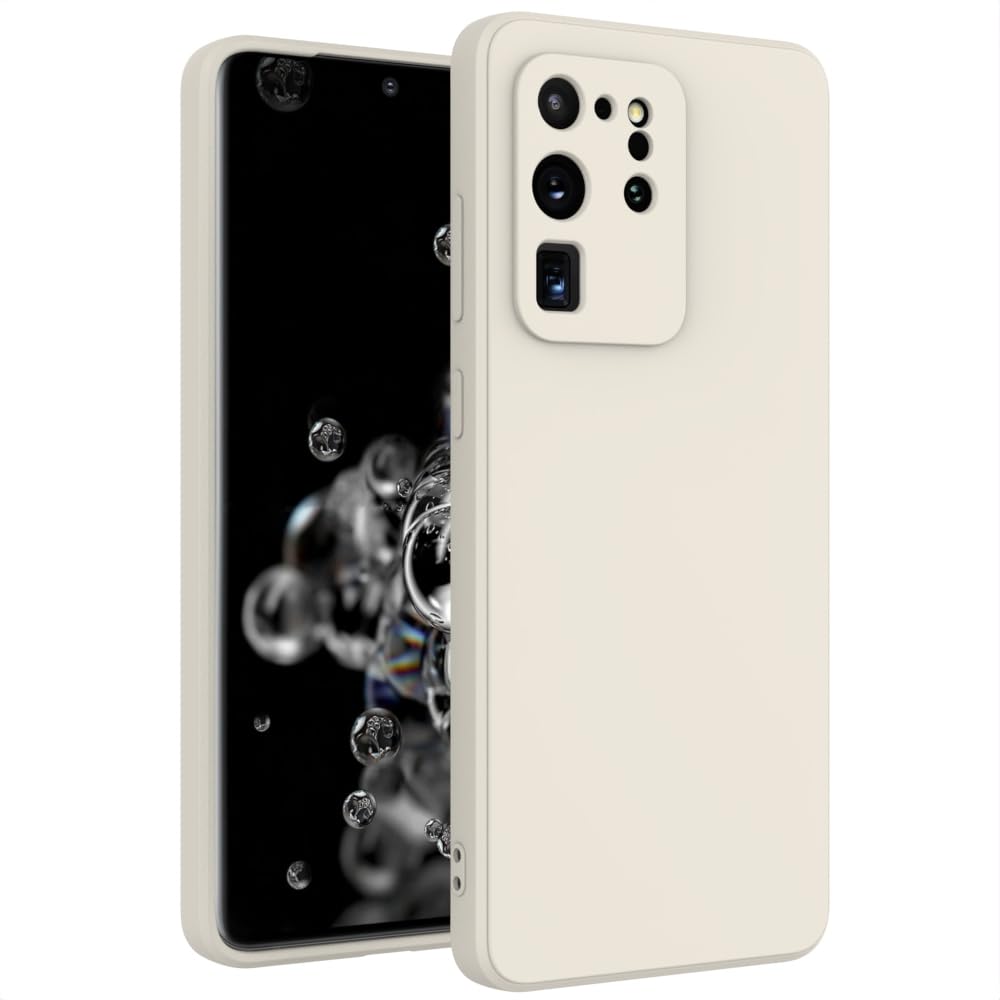 Wogroo For Samsung Galaxy S20 Ultra Case White, Scratch Resistant With Soft Touch, Slim Thin Phone Cover For Samsung Galaxy S20