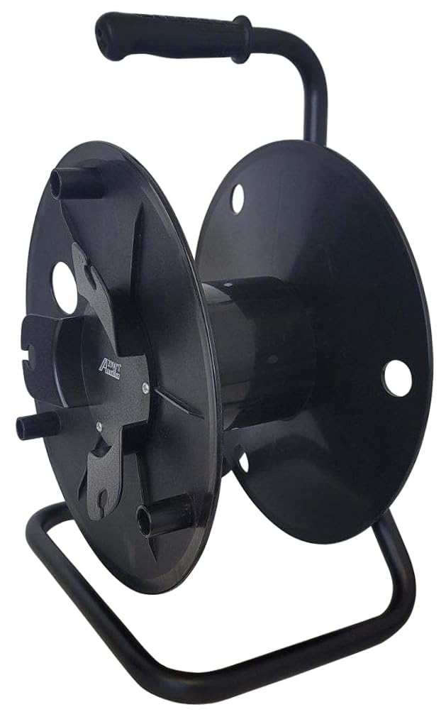 Audio2000'S Adc271Cb Deluxe Portable Cable Reel/Cord Reel, Capacity: 720 Feet Of 6Mm Cable/Cord