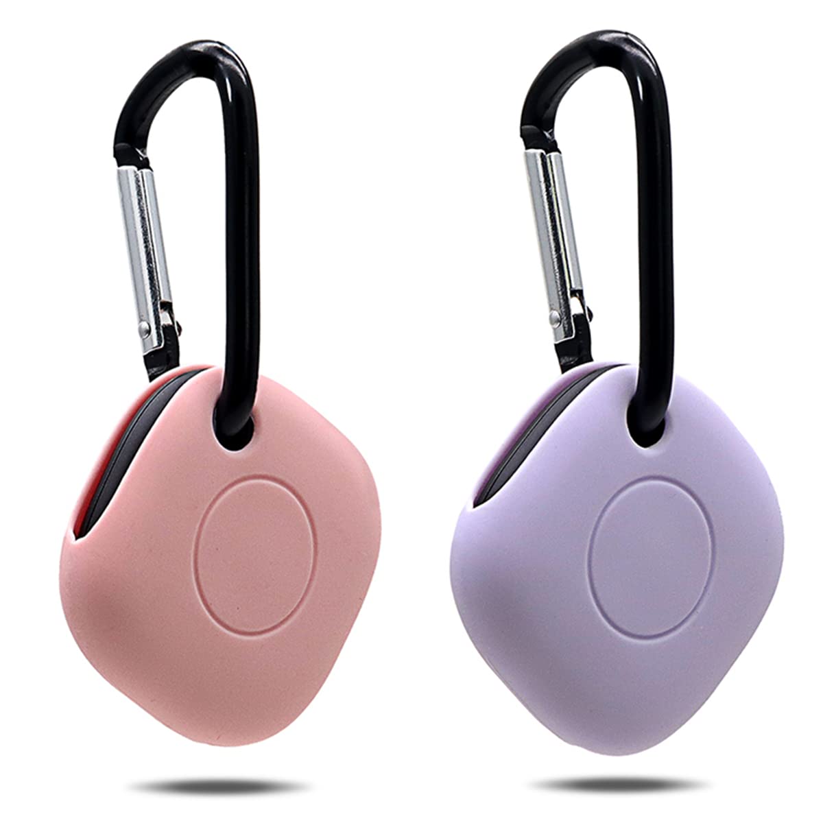 Doweiss (2 Packs) Samsung Galaxy Smarttags Cases, Premium Soft Skin Rubber Protective Cases Cover Anti Scratch Lightweight Fit F