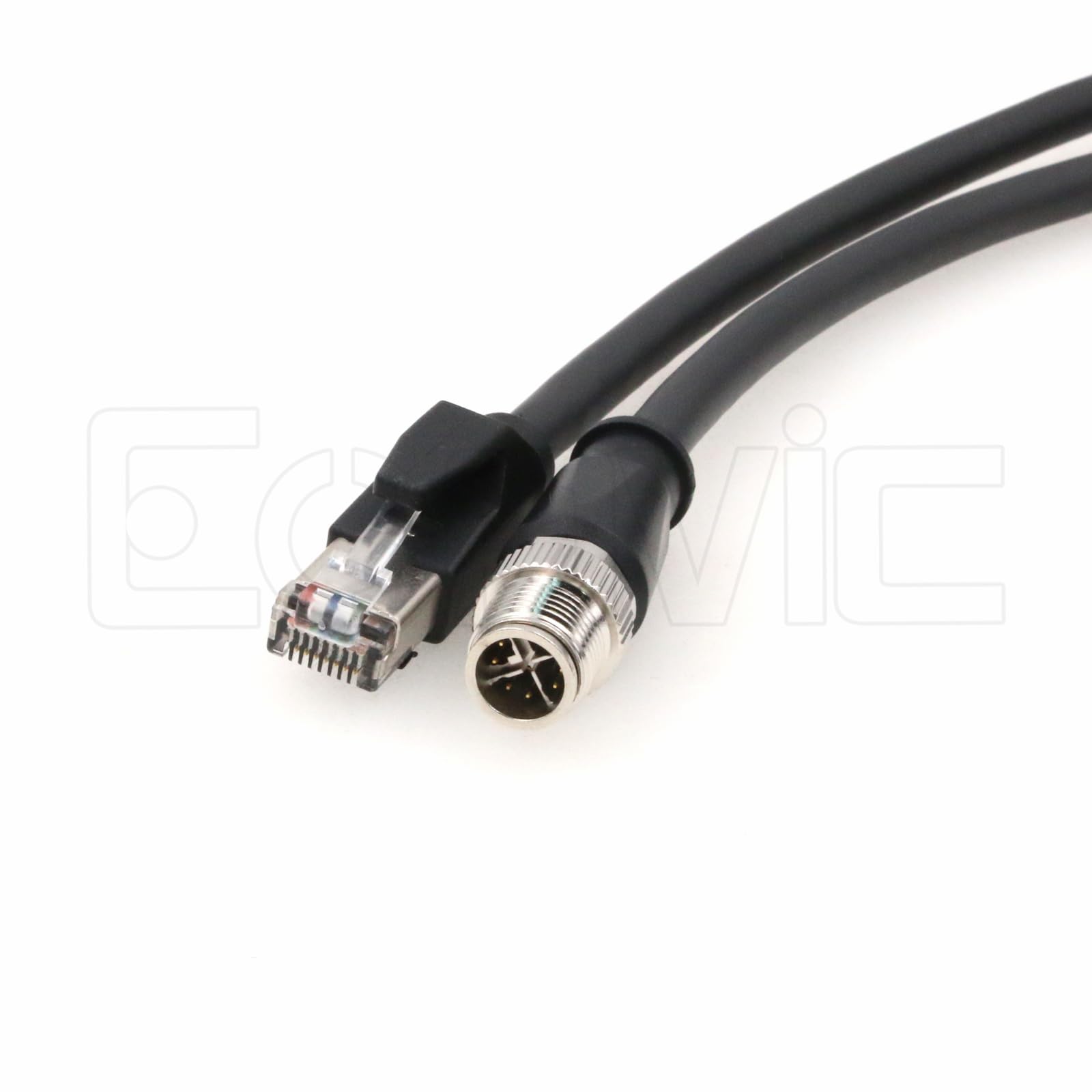 Eonvic M12 X-Code Ethernet Taiyo High-Flex Cognex Camera Network Cables