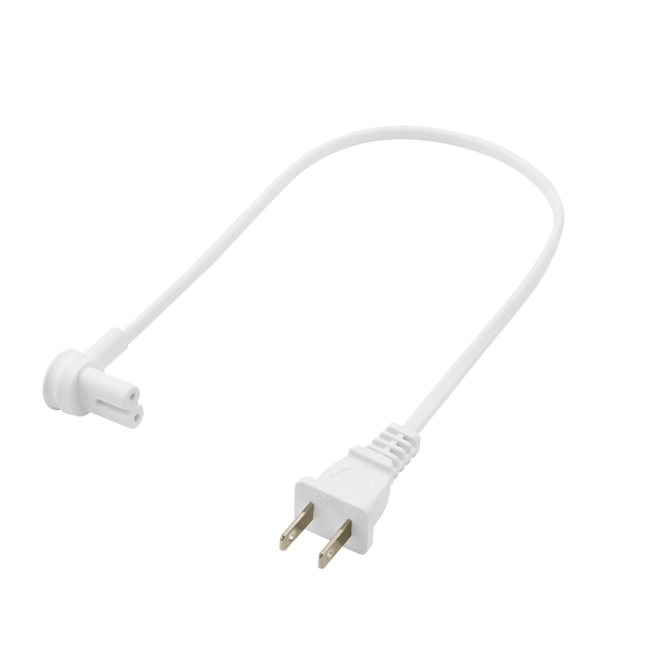 Vebner Extra Short Power Cord Compatible With Sonos Era 100 And Era 300 Speakers (White   19.5 Inches)