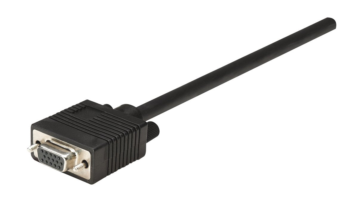 Manhattan Svga Extension Cable Hd15M To Hd15 (Female) 1.8M (6 Ft.) Black(Black) 309011