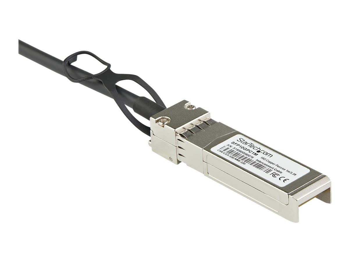 Startech.Com 1M Sfp+ To Sfp+ Direct Attach Cable For Dell Emc Dac Sfp 10G 1M   10Gbe Sfp+ Copper Dac 10 Gbps Passive Twinax