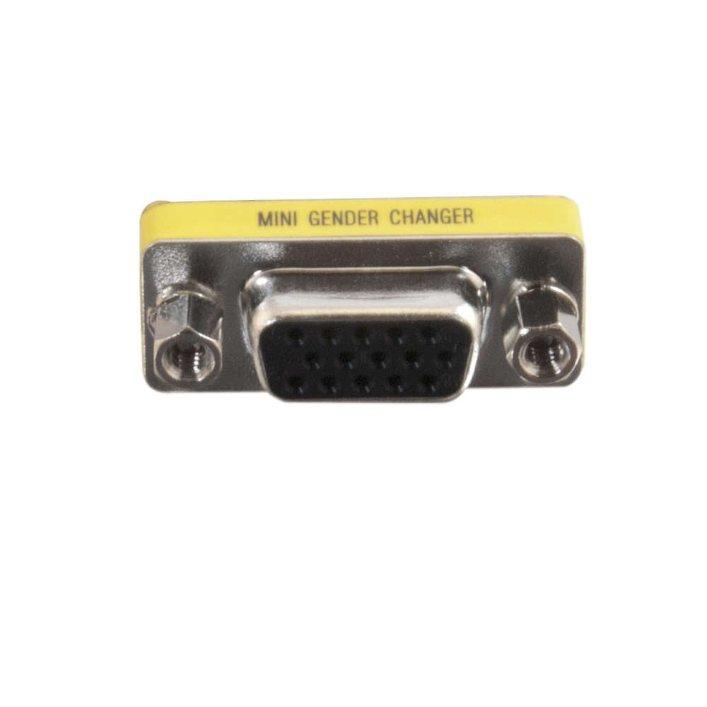 C2G/ Cables To Go 18962 Vga (Hd15) F/F Mini Gender Changer (Coupler)