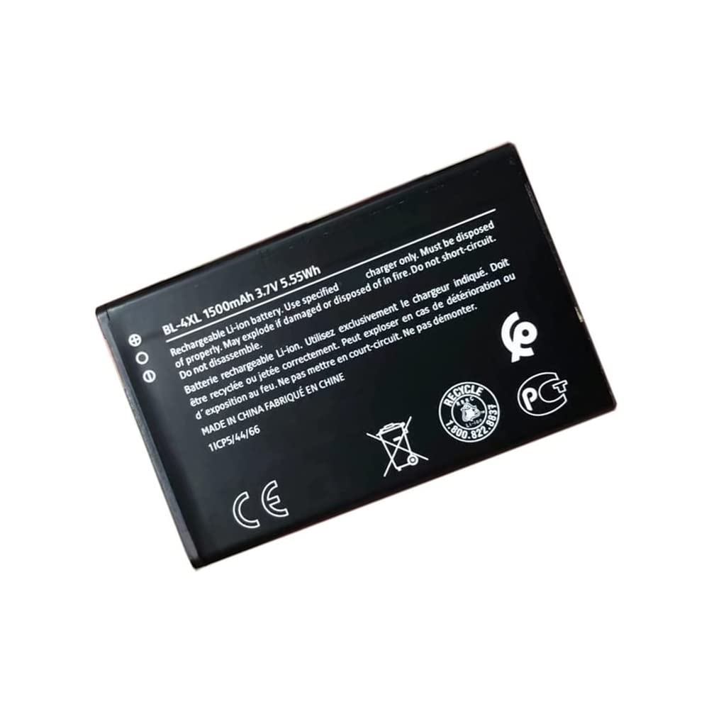 Powerforlaptop Replacement 3.7V 1500Mah 5.55Wh Bl 4Xl Bl4Xl Battery Compatible With No Kia 6300 4G/8000 Ta 1324 Bl 4Xl 1Icp5/44/